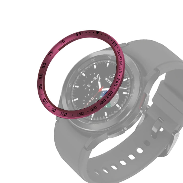 Smart Watch Steel Bezel Ring, E Version, For Samsung Galaxy Watch4 Classic 42mm, For Samsung Galaxy Watch4 Classic 46mm