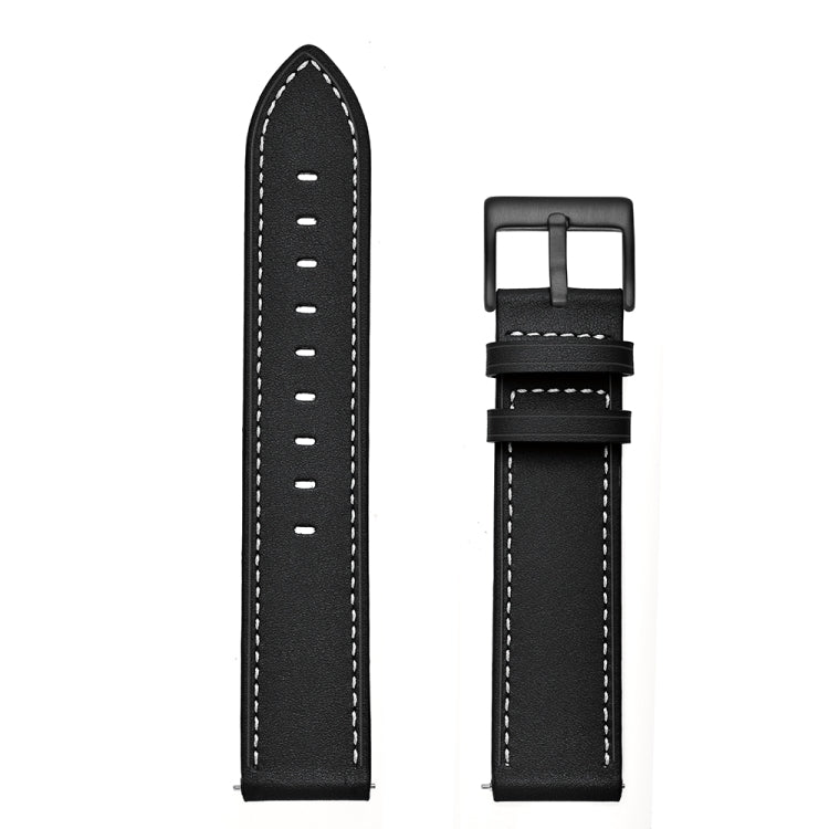 Leather Replacement Strap Watchband, For Samsung Galaxy Watch 3 41mm, For Samsung Galaxy Watch 3 45mm, For Samsung Galaxy Watch 42mm, For Samsung Galaxy Watch 46mm