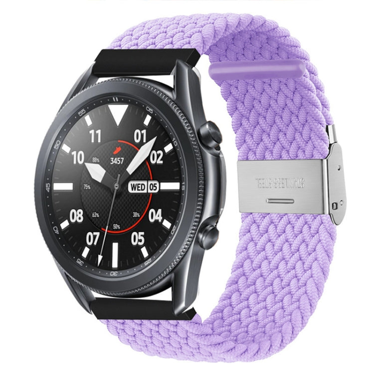 22mm Universal Nylon Braided Metal Buckle Strap, 22mm