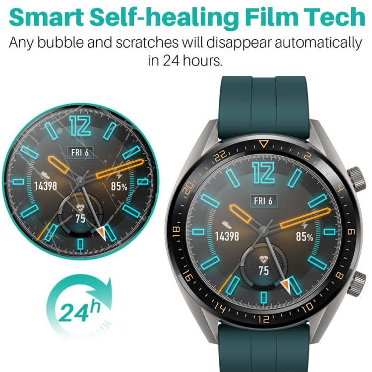 50 PCS Soft Hydrogel Film Watch Screen Protector, For Huawei Watch GT Active, For Huawei Watch GT Elegant, For Honor Magic Watch 2 42mm, For Honor Magic Watch 2 46mm, For Honor Magic Watch 46mm
