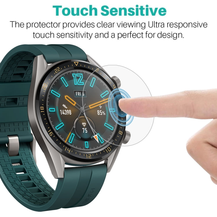 50 PCS Soft Hydrogel Film Watch Screen Protector, For Huawei Watch GT Active, For Huawei Watch GT Elegant, For Honor Magic Watch 2 42mm, For Honor Magic Watch 2 46mm, For Honor Magic Watch 46mm
