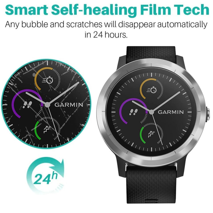 50 PCS Soft Hydrogel Film Watch Screen Protector, For Garmin Vivoactive 3, For Garmin Vivoactive 4, For Garmin Vivoactive 4S