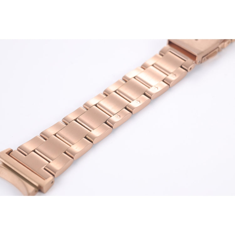 Three-bead Small Waist Steel Strap Watchband, For Samsung Galaxy Watch4 40mm / 44mm