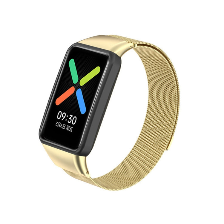 Milan Magnetic Metal Strap Watchband, For OPPO Watch Free NFC