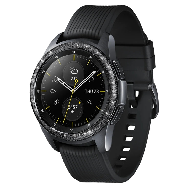 Glitter Powder Stainless Steel Bezel Ring, For Samsung Galaxy Watch 42mm
