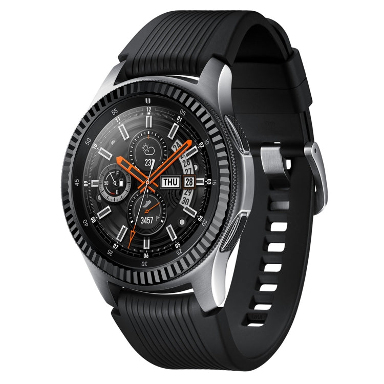 Batch Flower Stainless Steel Bezel Ring, For Samsung Galaxy Watch 46mm