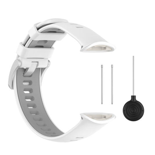 Two-color Silicone Watchband, For Polar Vantage V2