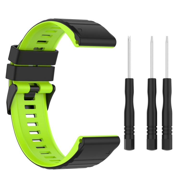Two-color Silicone Watchband, 22mm, 26mm