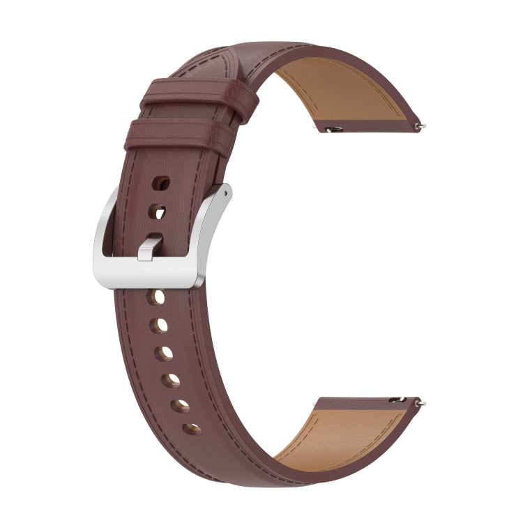 20mm Universal Genuine Leather Watchband