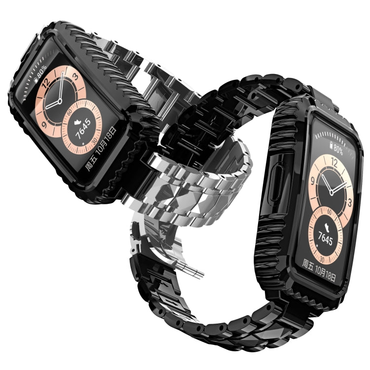 Stainless Steel Watchband, For Huawei Band 6 / Honor Band 6, For Xiaomi Mi Band 6 / 5