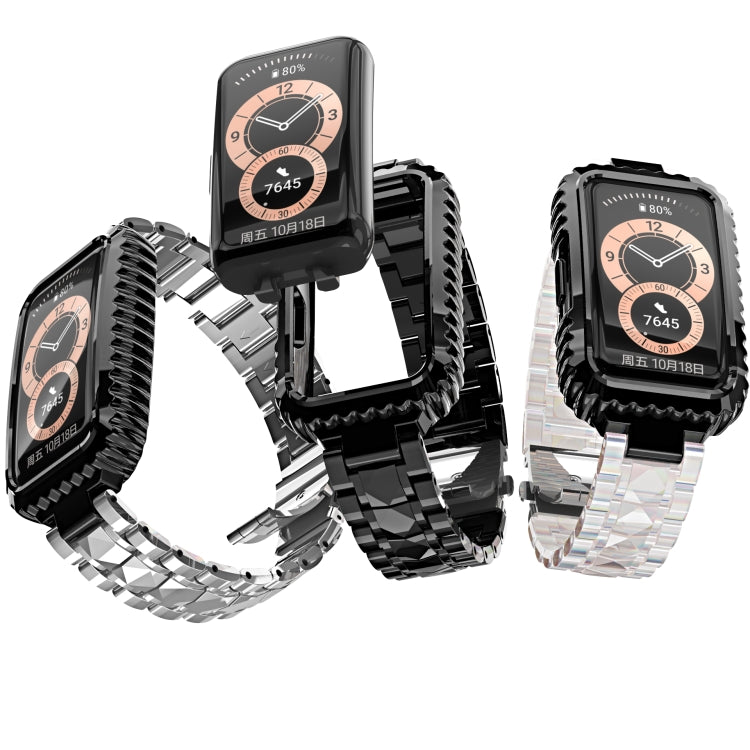 Stainless Steel Watchband, For Huawei Band 6 / Honor Band 6, For Xiaomi Mi Band 6 / 5