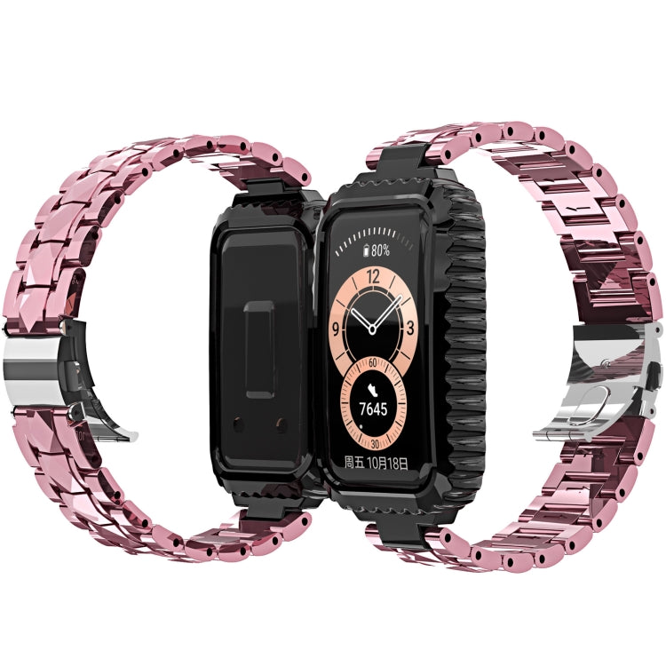 Stainless Steel Watchband, For Huawei Band 6 / Honor Band 6, For Xiaomi Mi Band 6 / 5