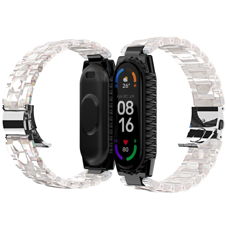 Stainless Steel Watchband, For Huawei Band 6 / Honor Band 6, For Xiaomi Mi Band 6 / 5