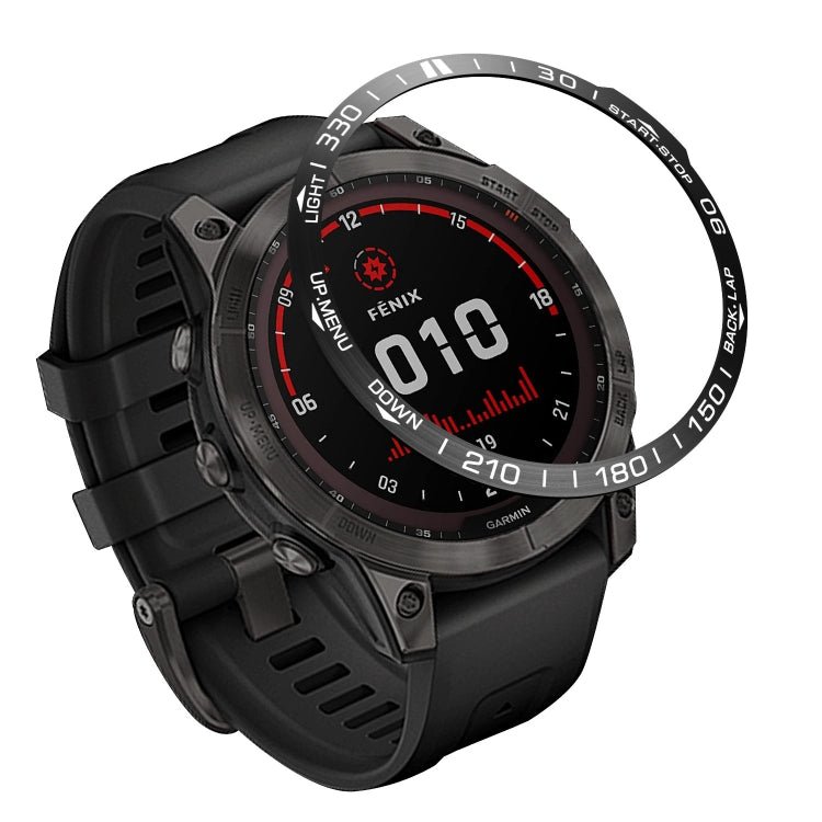 Smartwatch Dial Bezel Ring Cover, For Garmin Fenix 7X