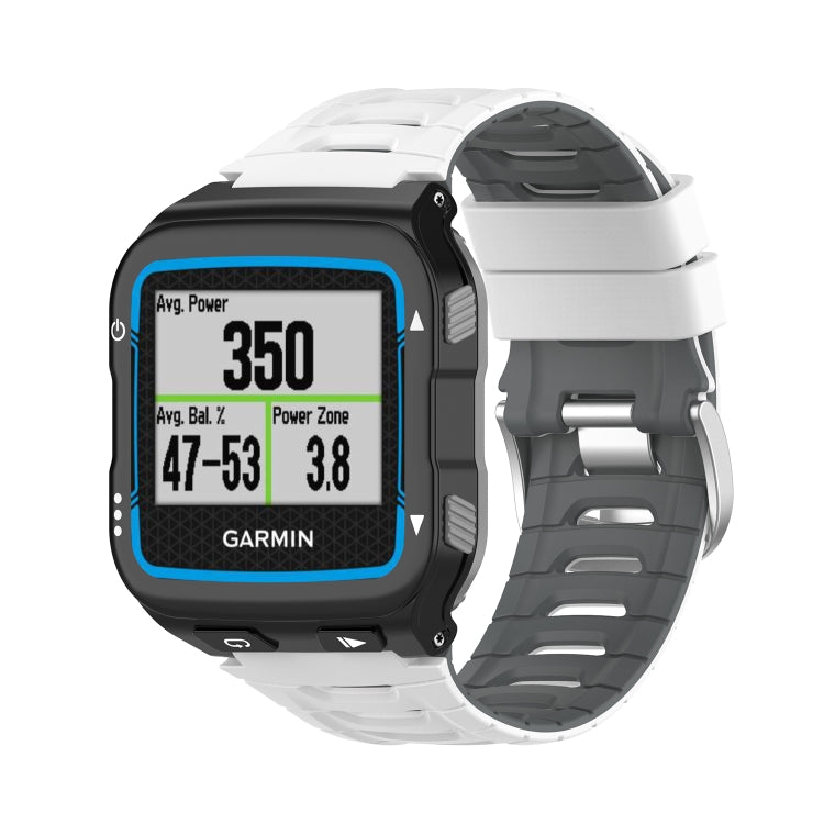 Two-color Steel Buckle Watch Band, For Garmin Forerunner 920XT