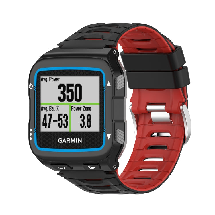Two-color Steel Buckle Watch Band, For Garmin Forerunner 920XT