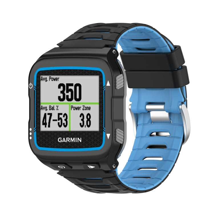 Two-color Steel Buckle Watch Band, For Garmin Forerunner 920XT