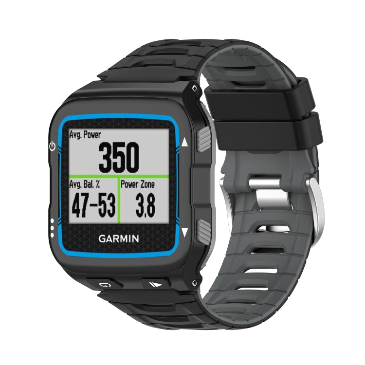 Two-color Steel Buckle Watch Band, For Garmin Forerunner 920XT