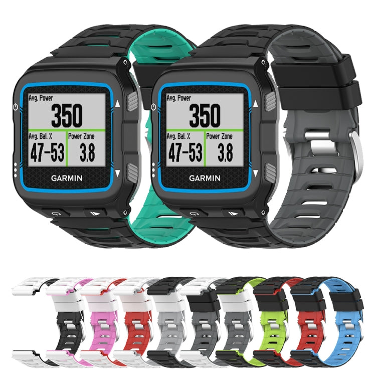 Two-color Steel Buckle Watch Band, For Garmin Forerunner 920XT