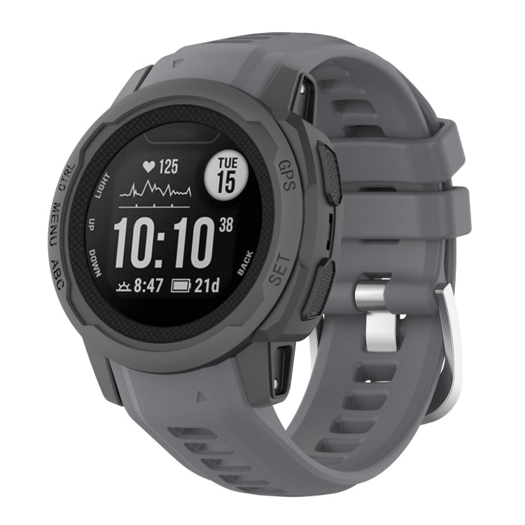 Silicone Watch Band, For Garmin Instinct 2S