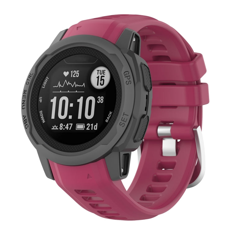 Silicone Watch Band, For Garmin Instinct 2S