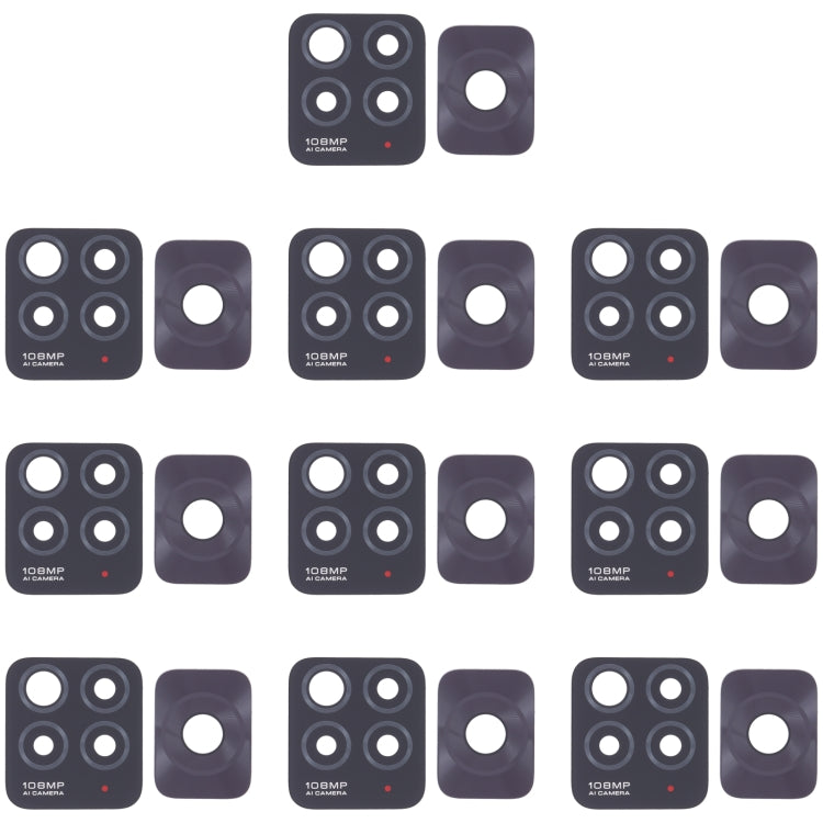 10 PCS Back Camera Lens, For Xiaomi Redmi K50/Redmi K50 Pro, For XiaomiRedmi Note 11 Pro 4G / Note 11 Pro+ 5G India / Note 11E Pro, For Xiaomi Poco X4 Pro 5G, For Xiaomi Poco M4 Pro 4G, For Xiaomi Poco M3 Pro 5G, For Xiaomi Redmi K40 Gaming            ...