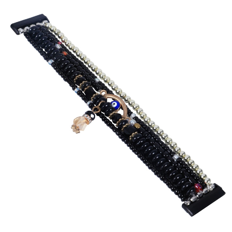 Eye Bead Chain Watch Band, For Fitbit Charge 5, For Fitbit Versa 3 / Sense