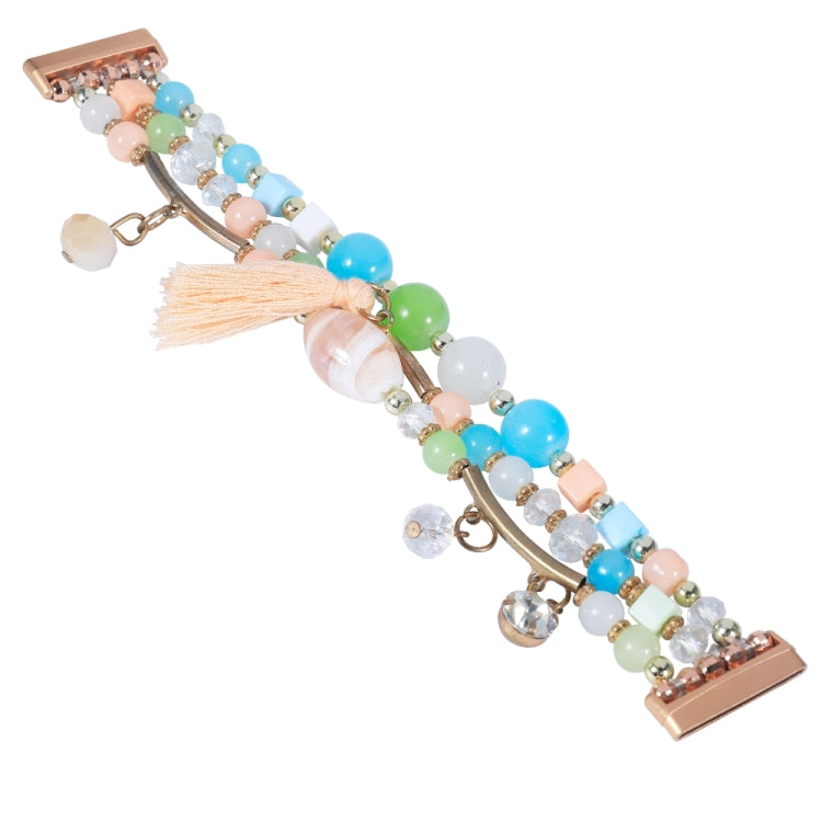 Round Bead Chain Watch Band, For Fitbit Versa 3 / Sense
