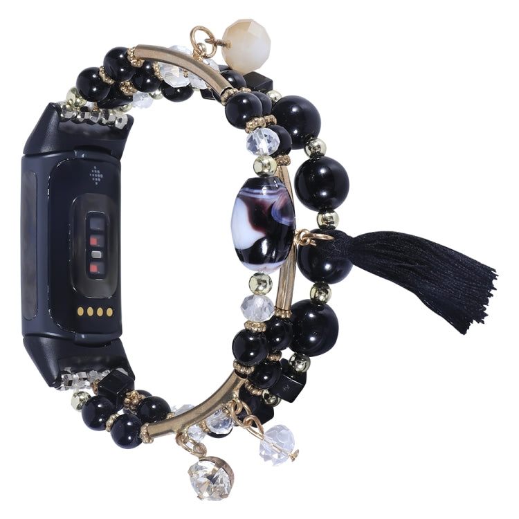 Round Bead Chain Watch Band, For Fitbit Versa 3 / Sense