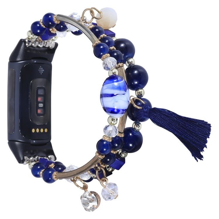 Round Bead Chain Watch Band, For Fitbit Versa 3 / Sense