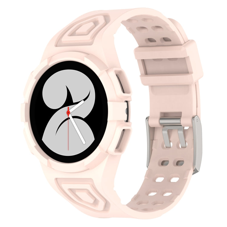 Silicone Integrated Watch Band, For Samsung Galaxy Watch4 40mm, For Samsung Galaxy Watch4 44mm