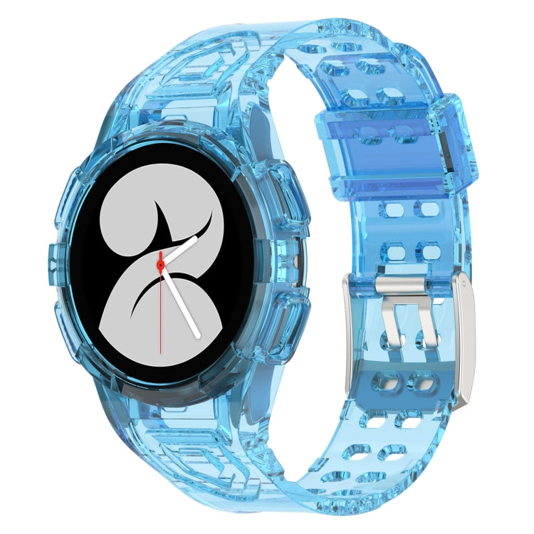 Silicone Integrated Watch Band, For Samsung Galaxy Watch4 40mm, For Samsung Galaxy Watch4 44mm