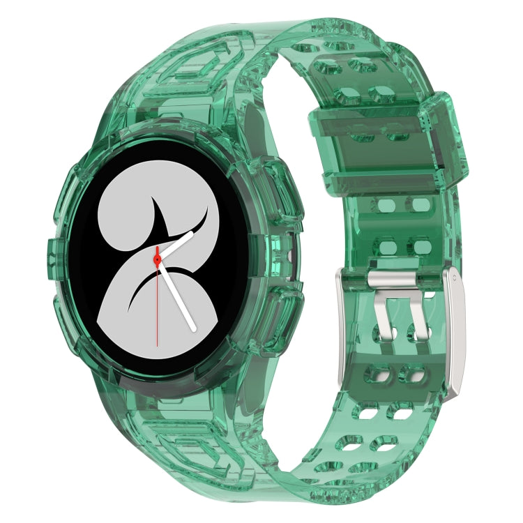 Silicone Integrated Watch Band, For Samsung Galaxy Watch4 40mm, For Samsung Galaxy Watch4 44mm