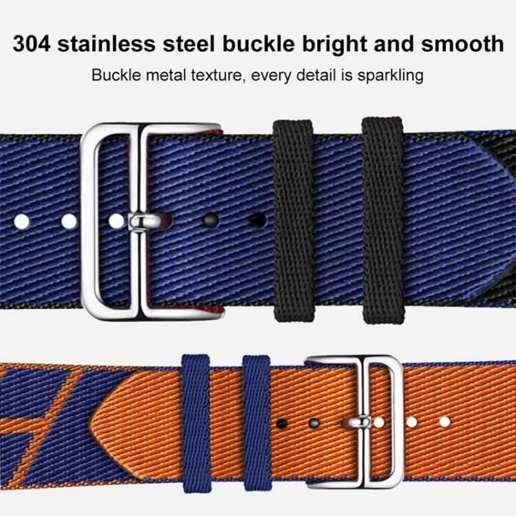 Universal Nylon Watch Band, 22mm, 20mm