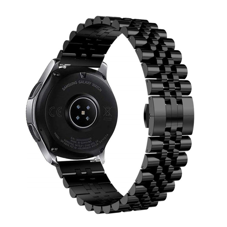For Samsung Galaxy Watch 5 40mm / 44mm Five-bead Stainless Steel Watch Band