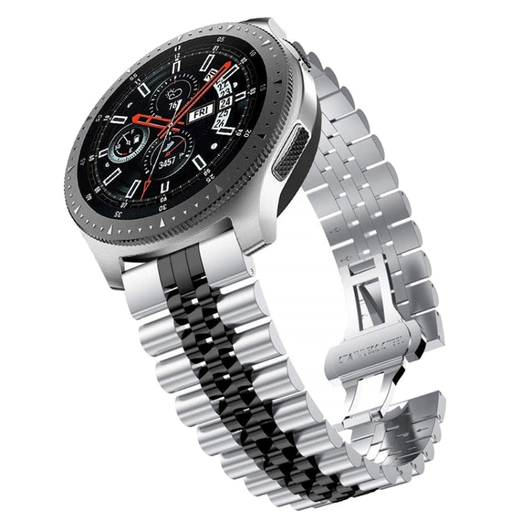 For Samsung Galaxy Watch 5 40mm / 44mm Five-bead Stainless Steel Watch Band