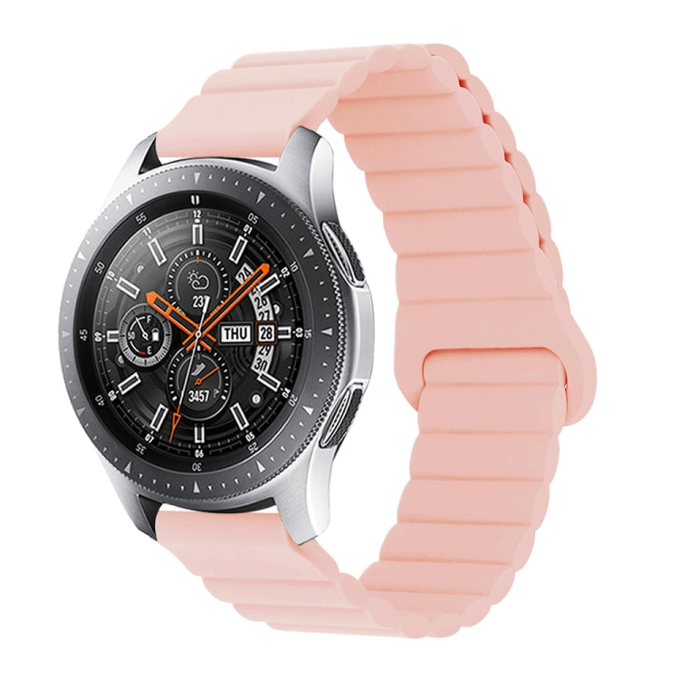 For Xiaomi Haylou RT / RT2 / GST / GS / RS3 Universal Reverse Buckle Magnetic Silicone Watch Band