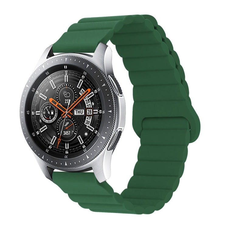 For Xiaomi Haylou RT / RT2 / GST / GS / RS3 Universal Reverse Buckle Magnetic Silicone Watch Band