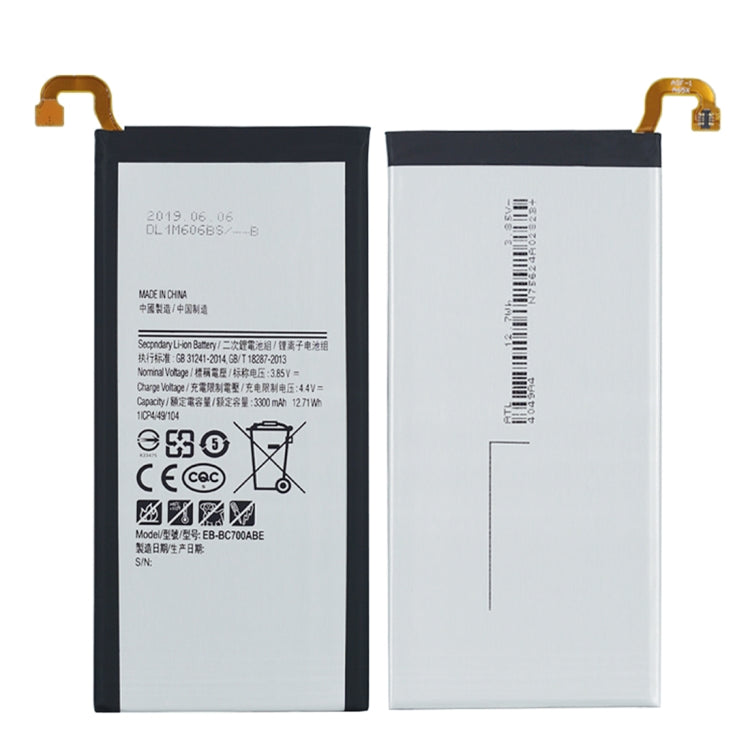 EB-BC701ABE 3300mAh Li-Polymer Battery Replacement, For Samsung Galaxy C7 Pro