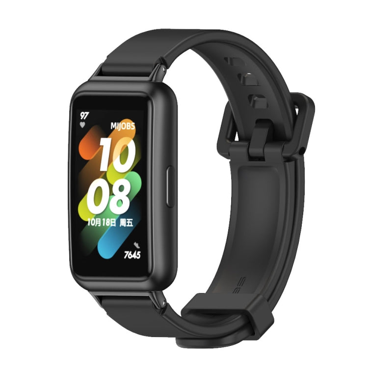 MIJOBS Breathable Silicone Watch Band, For Huawei Band 7 / 7 NFC