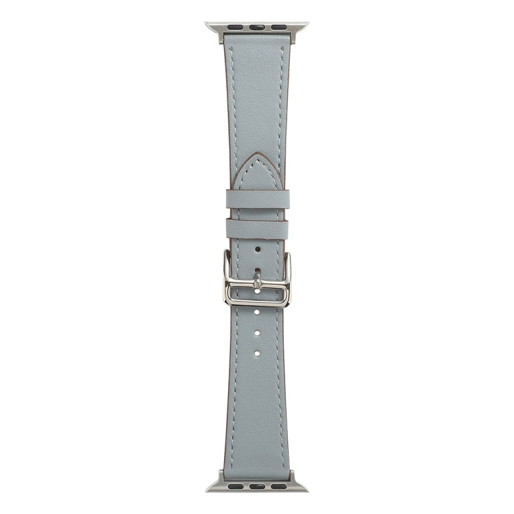 Single Lap Microfiber Leather Watch Band For Apple Watch Series, 7 45mm / 6&SE&5&4 44mm / 3&2&1 42mm, 7 41mm / 6&SE&5&4 40mm / 3&2&1 38mm