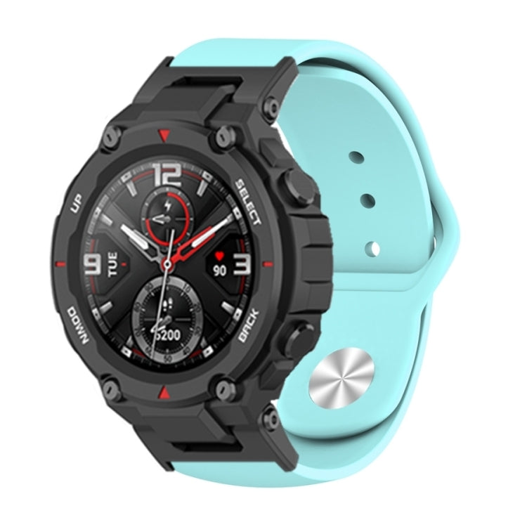 Silicone Reverse Buckle Watch Band, For Amazfit T-Rex / T-Rex Pro / Ares