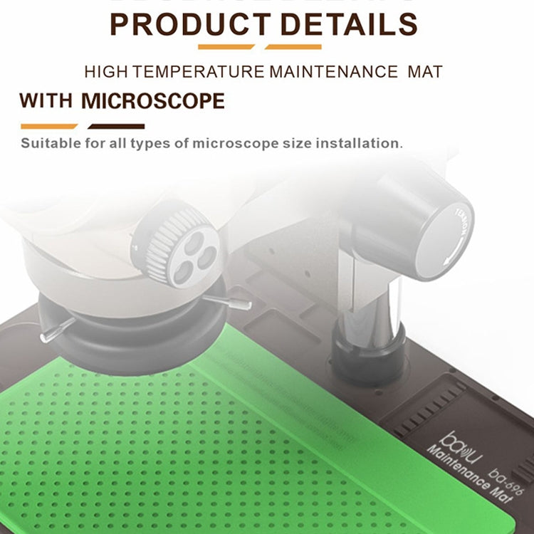 BAKU BA-696 2 in 1 Microscope Maintenance Insulation Pad, BA-696