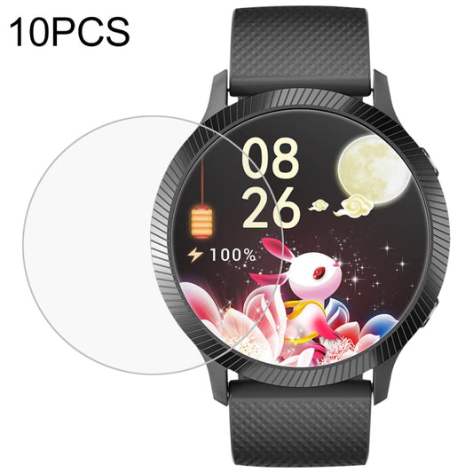Tempered Glass Screen Watch Film, For Blackview R8 10 PCS, For Garmin Forerunner 158 10 PCS, For Garmin Forerunner 255 46mm 10 PCS, For Garmin Forerunner 255S Music 41mm 10 PCS, For Maimo Watch R 10 PCS, For TicWatch Pro 3 Ultra 10 PCS