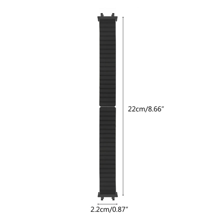 Silicone Magnetic Dual-color Watch Band, For Amazfit T-Rex 2