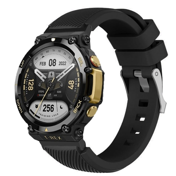 Twill Silicone Watch Band, For Amazfit T-Rex 2