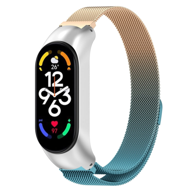 Milan Metal Stainless Steel Watch Band, For Xiaomi Mi Band 7 / 7NFC
