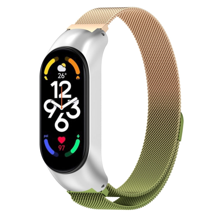 Milan Metal Stainless Steel Watch Band, For Xiaomi Mi Band 7 / 7NFC