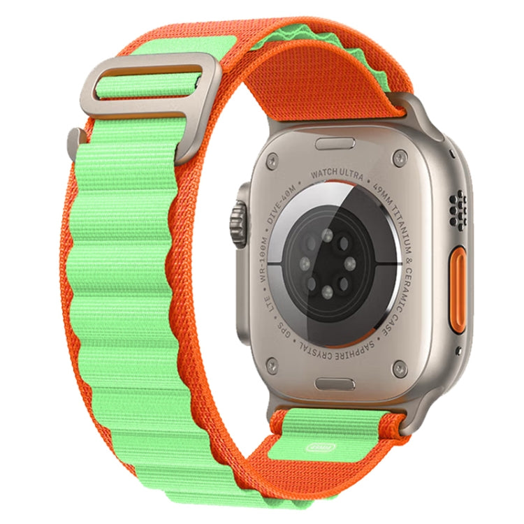 Nylon Watch Band, For Apple Watch Series 8&7 45mm / SE 2&6&SE&5&4 44mm / 3&2&1 42mm, For Apple Watch tra Series 8&7 45mm / SE 2&6&SE&5&4 44mm / 3&2&1 42mm