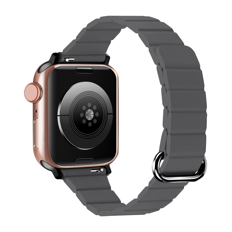 Reverse Buckle Magnetic Watch Band, For Apple Watch Series 8&7 45mm / SE 2&6&SE&5&4 44mm, For Apple Watch Series 8&7 41mm / SE 2&6&SE&5&4 40mm